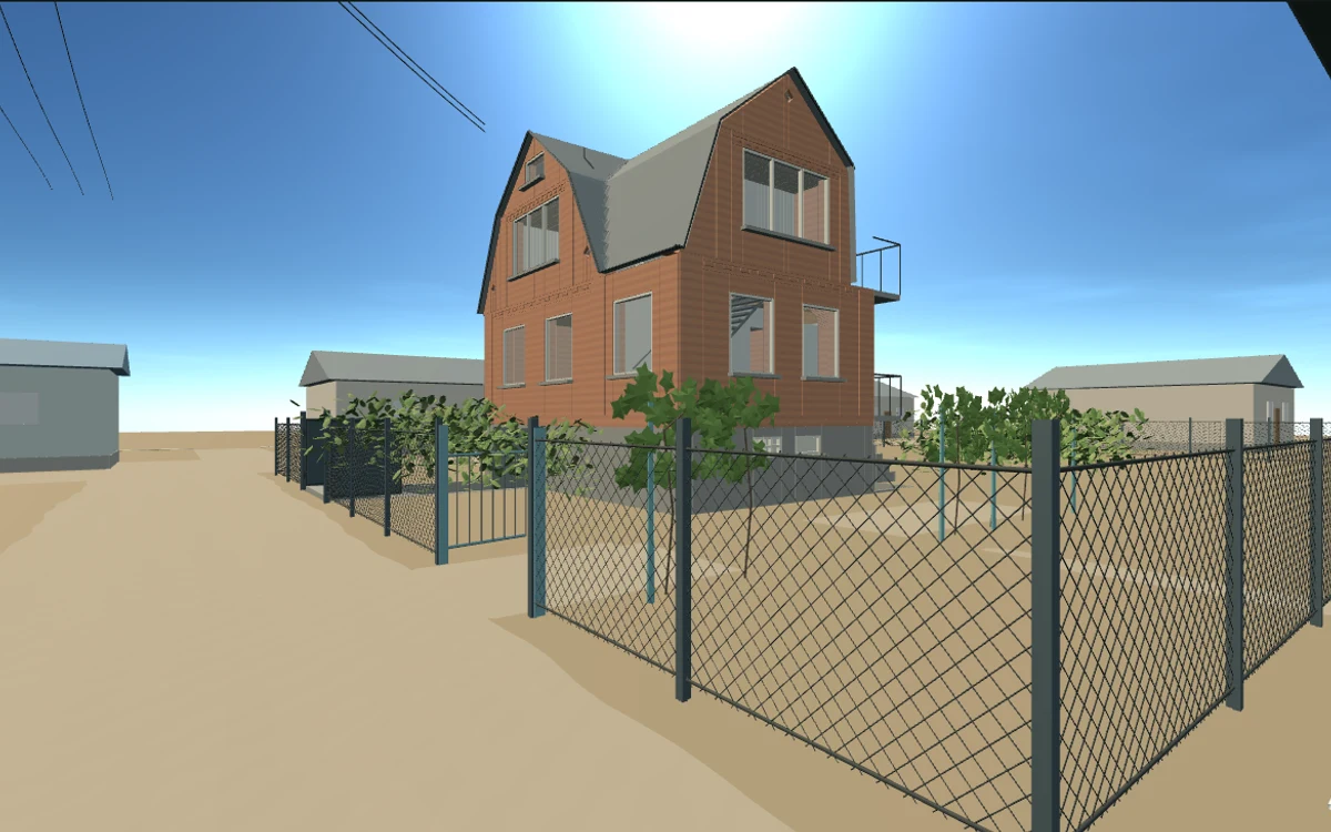 Country House — preview of the virtual environment