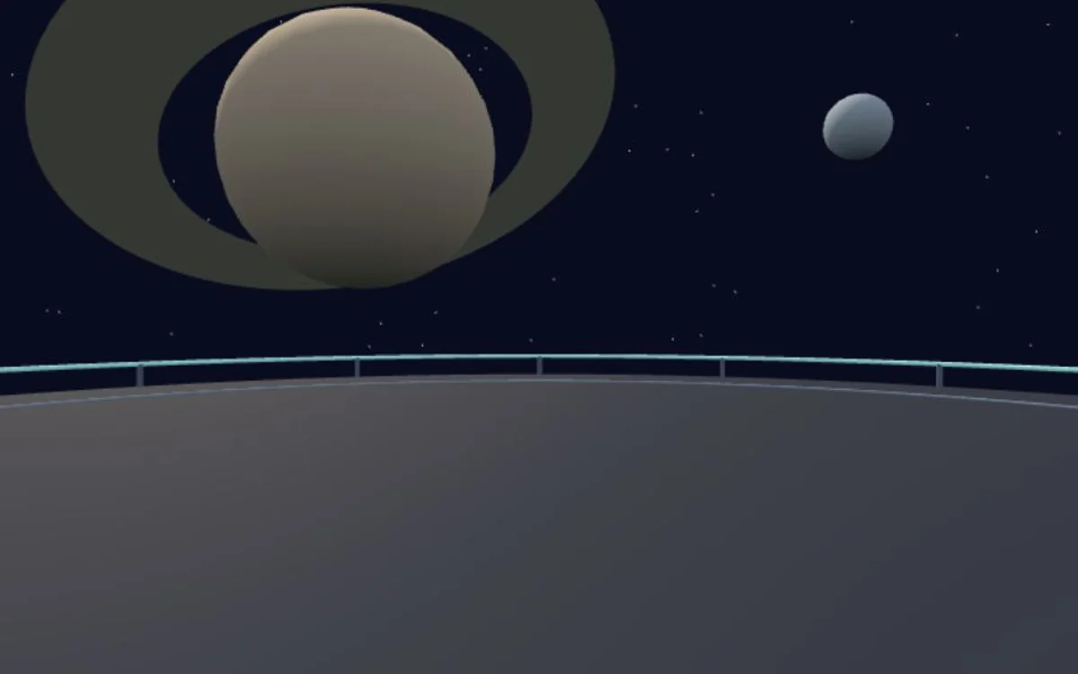 Orbital Observatory — preview of the virtual environment